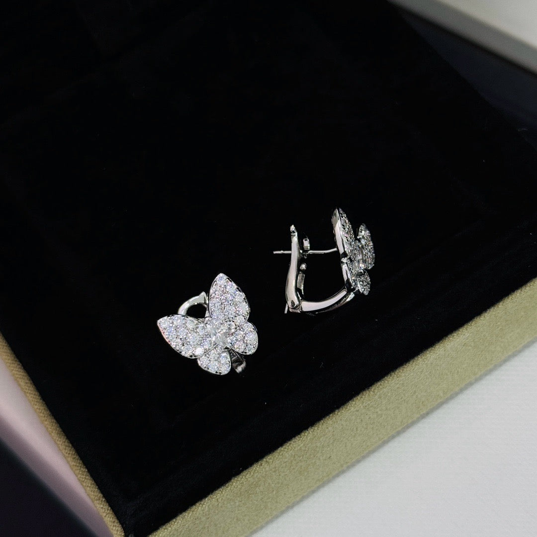 ¡®Star¡¯BUTTERFLY ALL DIAMOND EARRINGS