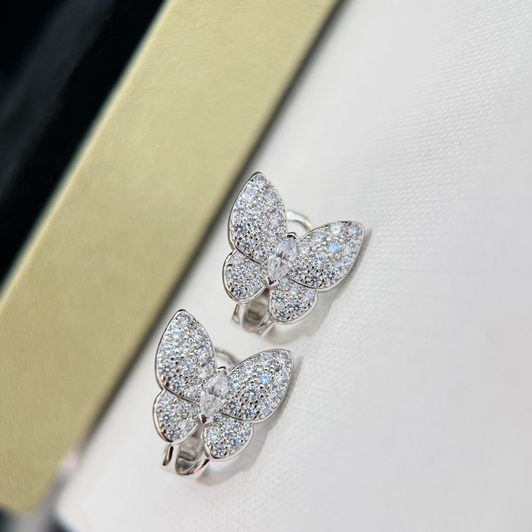 ¡®Star¡¯BUTTERFLY ALL DIAMOND EARRINGS