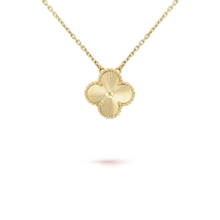 ¡®Star¡¯CLOVER 15MM LASER NECKLACE