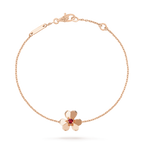 ¡®Star¡¯FRIVOLE GOLD FLOWER PINK MALACHITE BRACELET