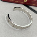 ¡®Star¡¯LOVE BRACELET 6.1MM 1 DIAMOND OPEN CUFF