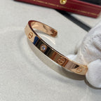 ¡®Star¡¯LOVE BRACELET 6.1MM 1 DIAMOND OPEN CUFF