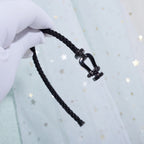 ¡®Star¡¯FORCE LARGE SERIES HORSESHOE BLACK SAMURAI BRACELET