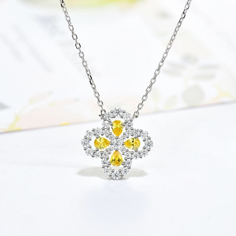 ¡®Star¡¯LOOP NECKLACE FULL MOTIF DIAMOND 16MM MULTIPLE COLORS