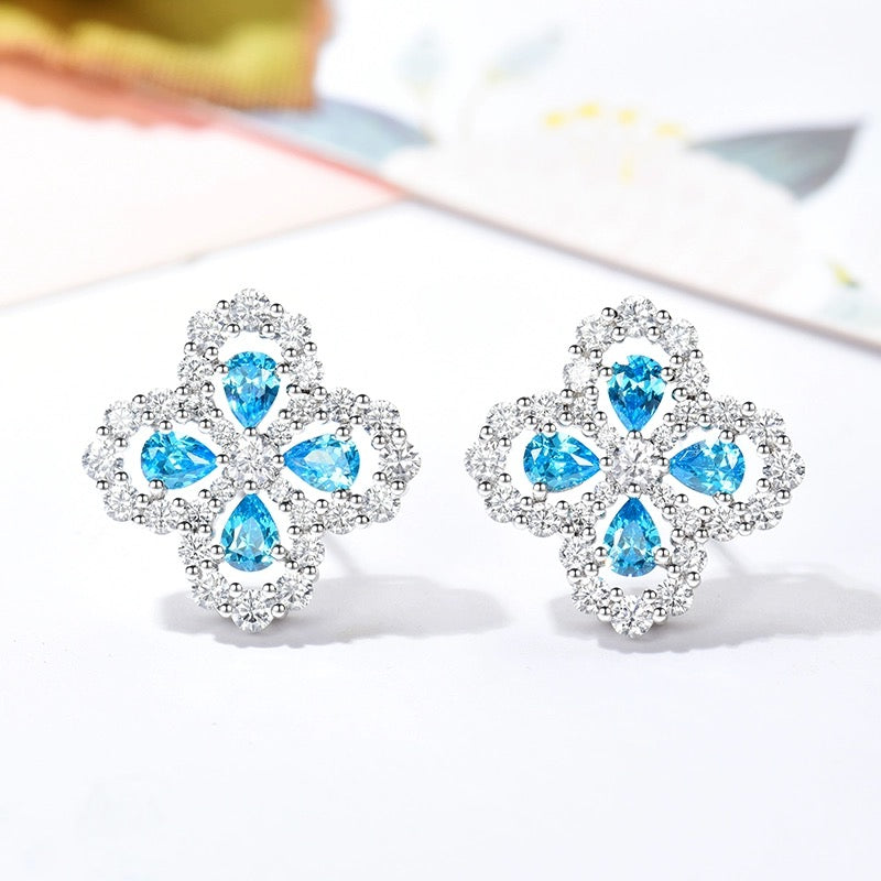 ¡®Star¡¯LOOP EARRINGS FULL MOTIF DIAMOND 16MM