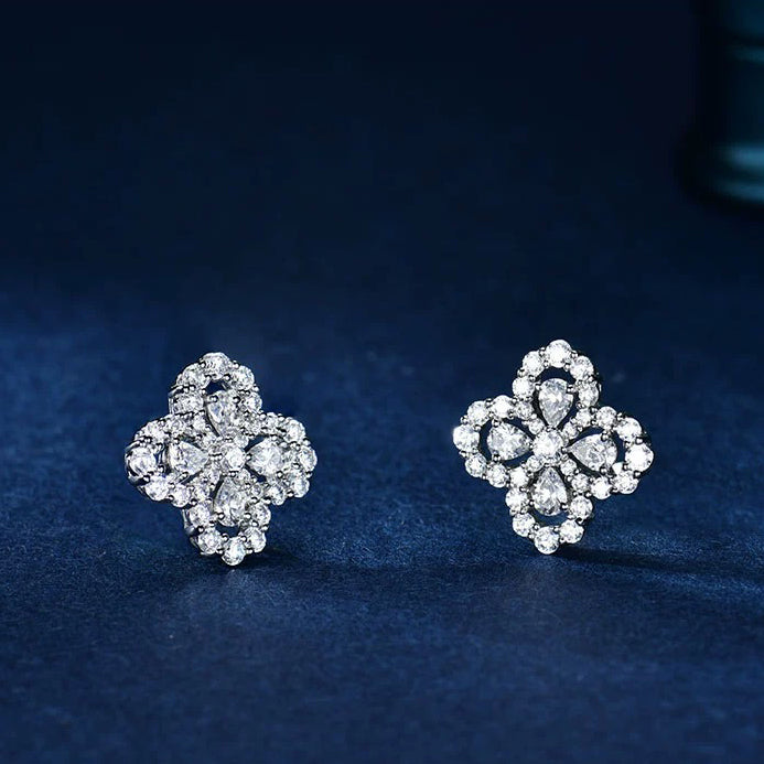 ¡®Star¡¯LOOP EARRINGS FULL MOTIF DIAMOND 16MM