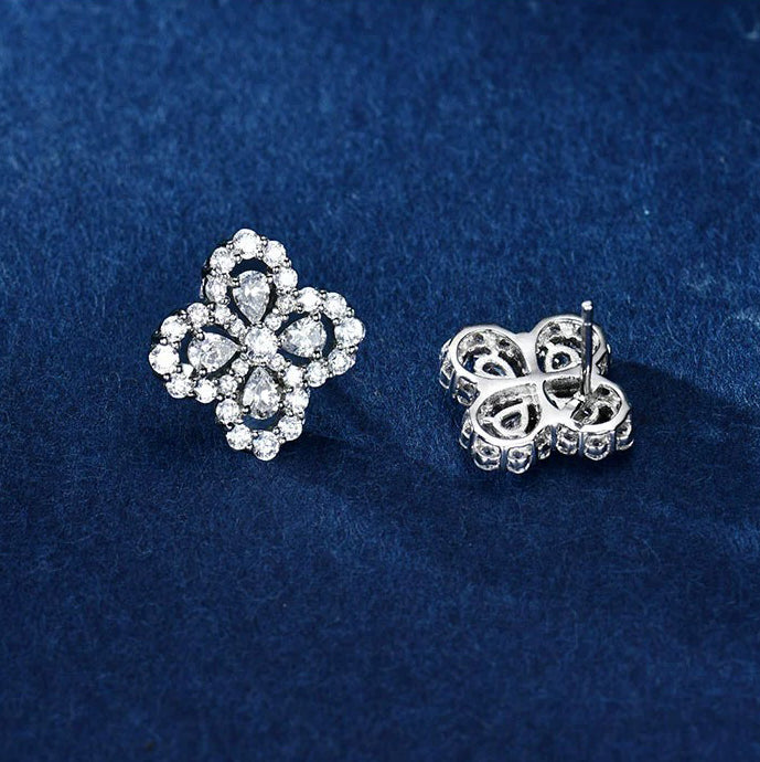 ¡®Star¡¯LOOP EARRINGS FULL MOTIF DIAMOND 16MM