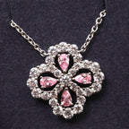 ¡®Star¡¯LOOP NECKLACE FULL MOTIF DIAMOND 16MM MULTIPLE COLORS