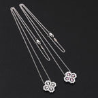 ¡®Star¡¯LOOP NECKLACE FULL MOTIF DIAMOND 16MM MULTIPLE COLORS