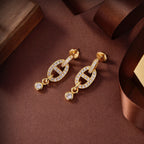 ¡®Star¡¯HM CHAINE DIAMOND EARRINGS