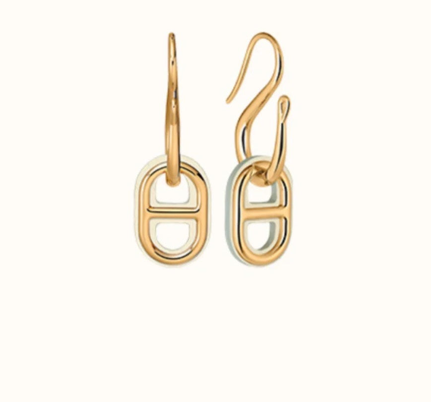 ¡®Star¡¯HM O'MAILLON GOLD EARRINGS