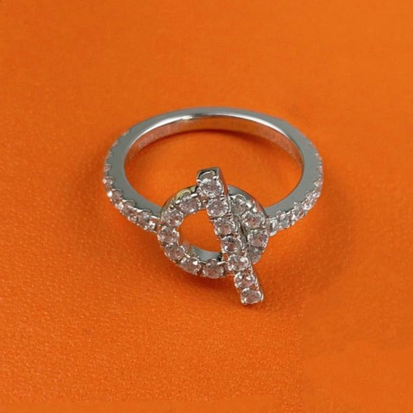 ¡®Star¡¯ECHAPPEE RING SILVER DIAMOND
