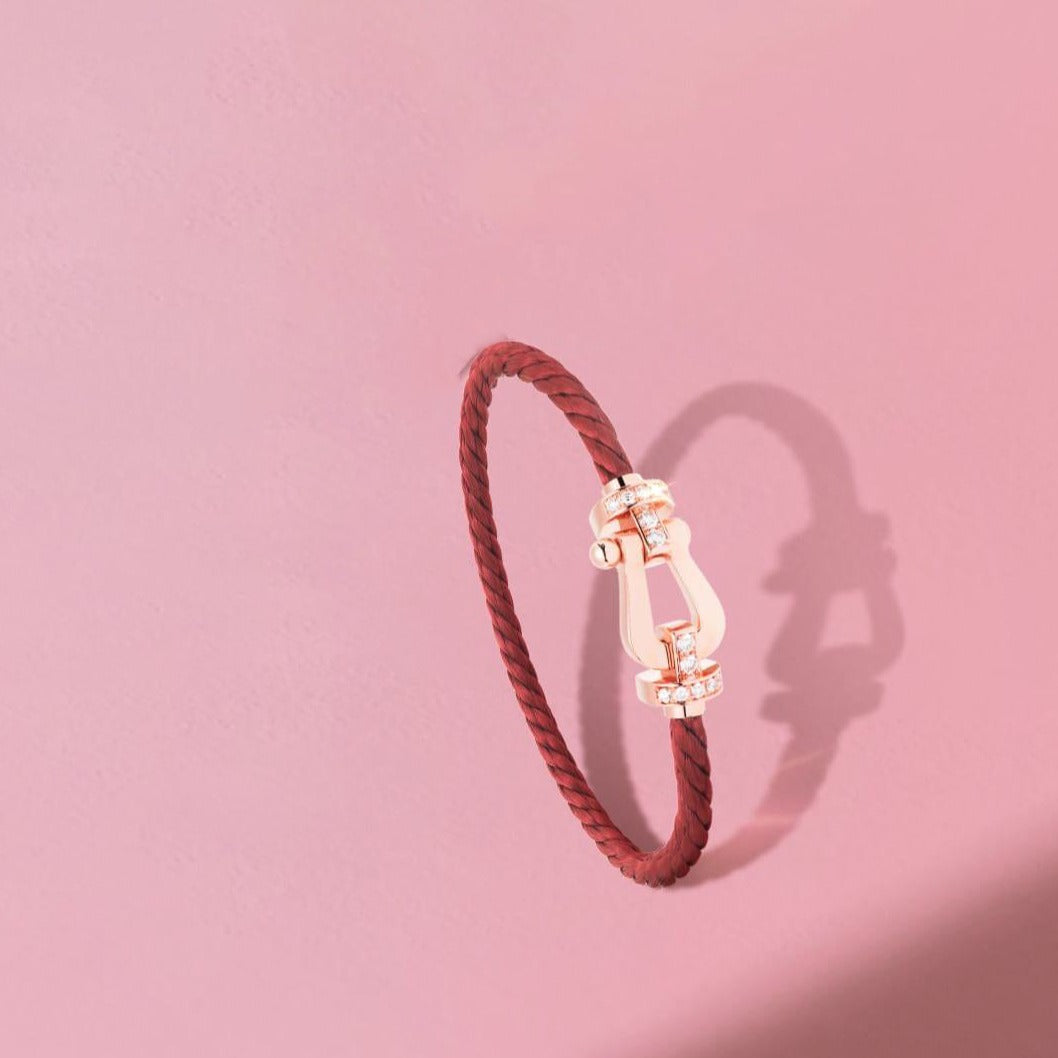 ¡®Star¡¯FORCE 10 HALF DIAMOND PINK GOLD RED CORDERI LARGE AND MEDIUM MODEL