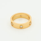 ¡®Star¡¯LOVE RING 5.5MM 6 DIAMONDS PINK GOLD