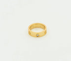 ¡®Star¡¯LOVE RING 5.5MM 3 DIAMONDS GOLD