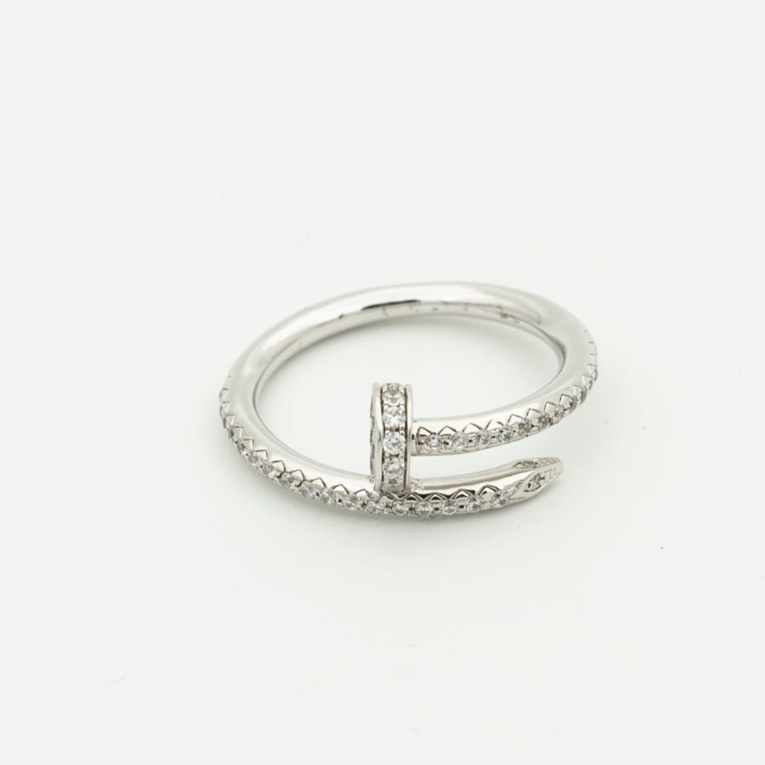 ¡®Star¡¯JUSTE RING 1.8MM SILVER DIAMONDS
