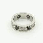 ¡®Star¡¯LOVE RING 5.5MM DIAMONDS PAVED CERAMIC
