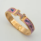 ¡®Star¡¯H PINK GOLD BRACELET PINK CERAMIC