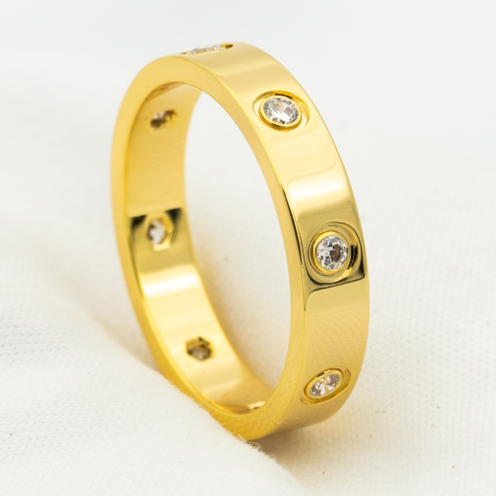 ¡®Star¡¯LOVE RING 3.6MM 8 DIAMONDS