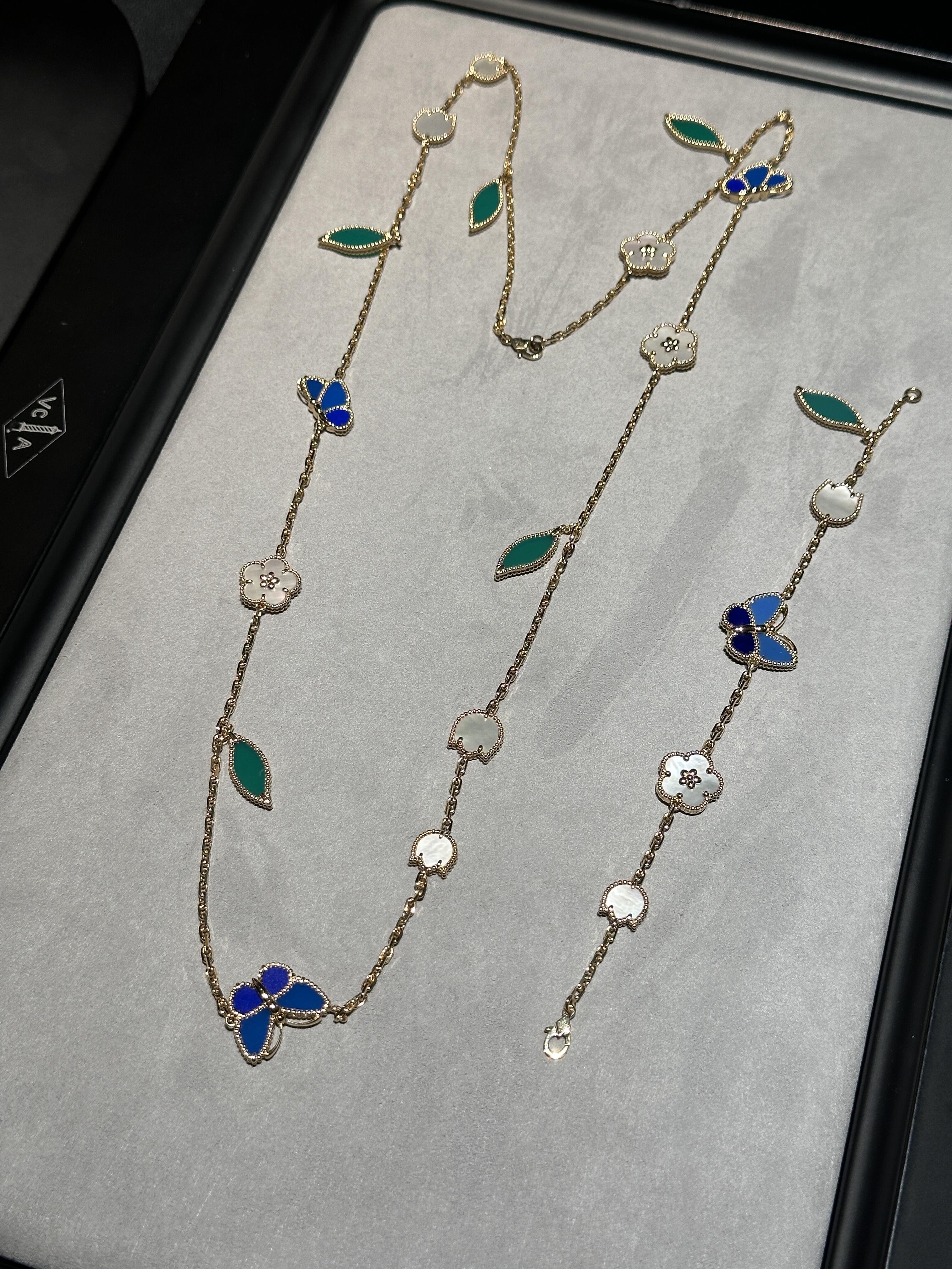 [Star] 26 NEW CLOVER 15 MOTIFS LUCKY NECKLACE