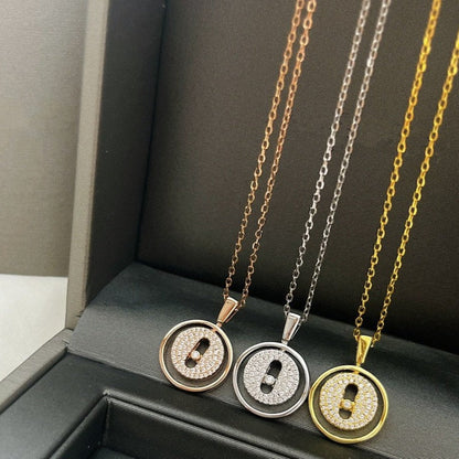 [moco jewelrys ]moco jewelrys MOVER PM PAVED NECKLACE