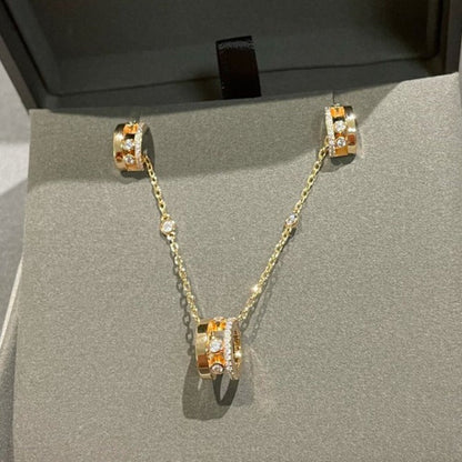 [moco jewelrys ]CHAIN MOVE ROMANE PEDAND NECKLACE