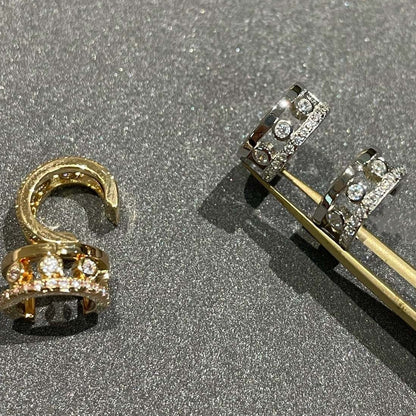 [moco jewelrys ]MOVE ROMANE EARRINGS DIAMOND