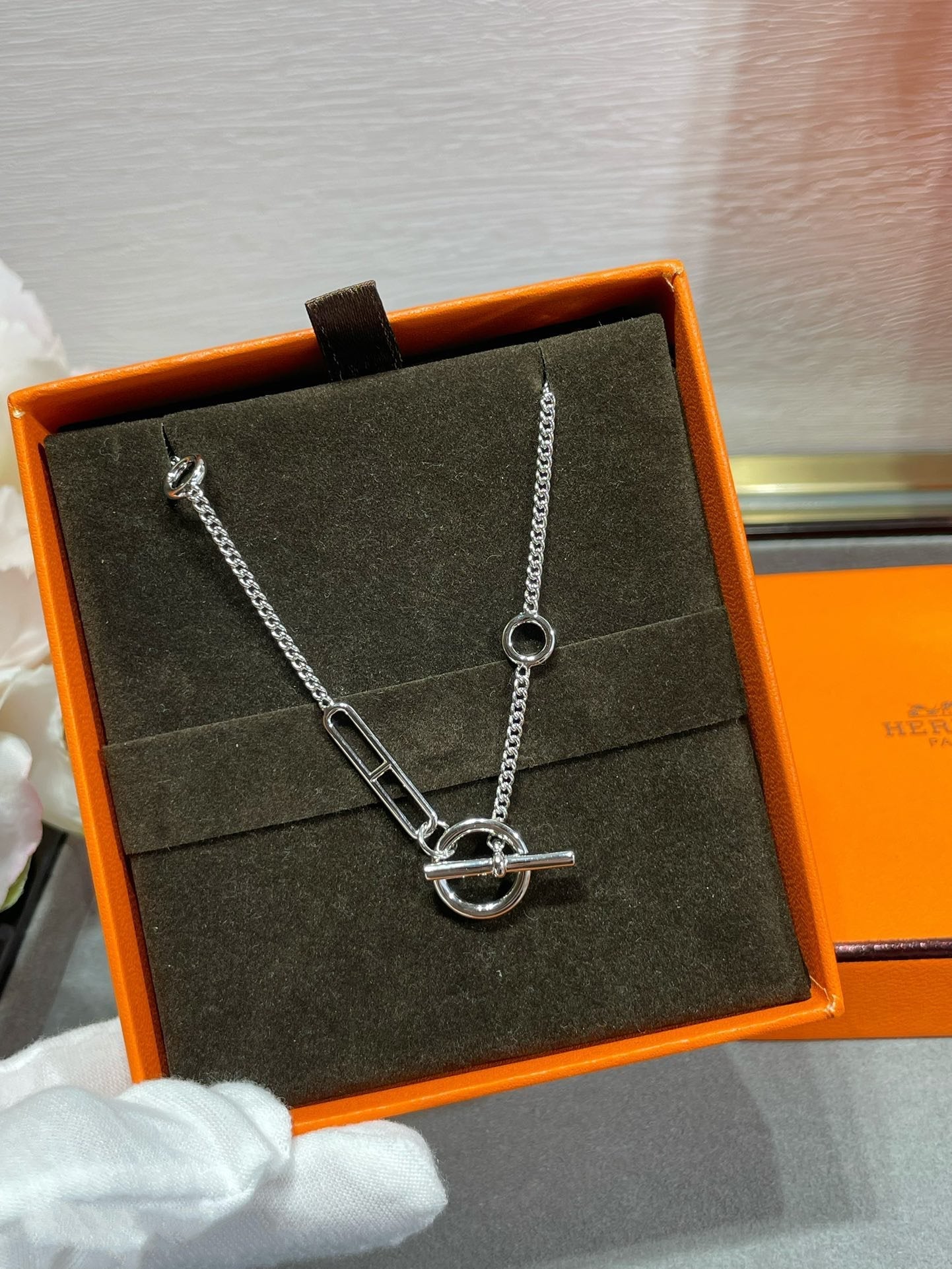 ¡®Star¡¯HM STERLING CHAINE D'ANCRE HEART