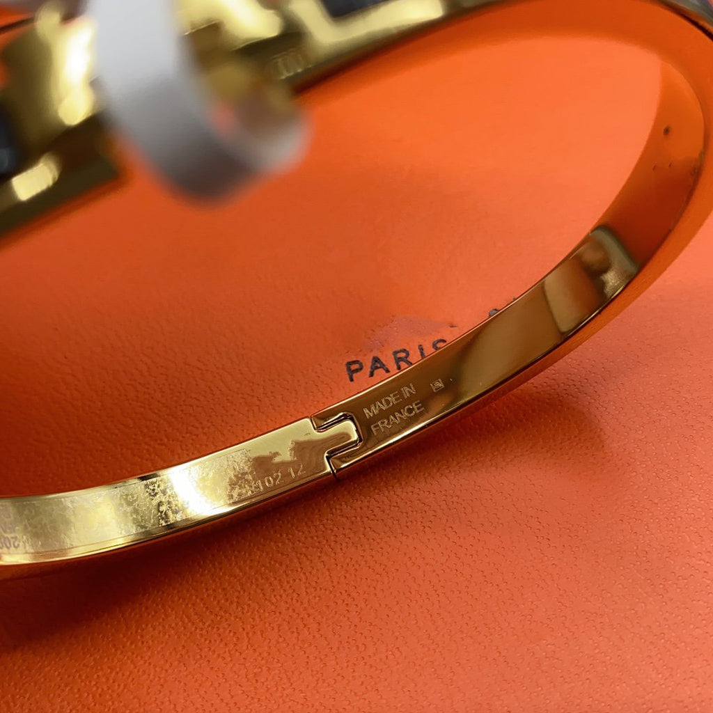 ¡®Star¡¯CLASSIC HM CLIC BLACK 8MM ENAMEL BRACELET