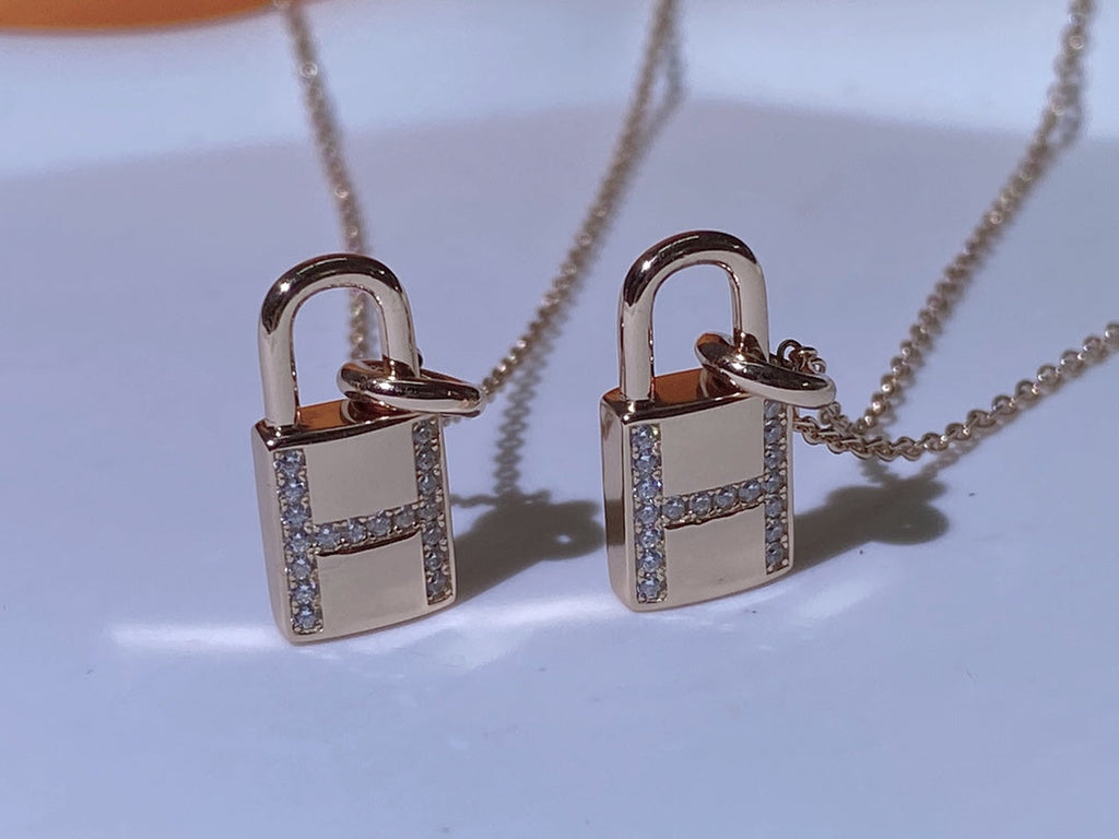 ¡®Star¡¯HM ADVANCED NICHE LOCK HEAD NECKLACE DIAMONDS