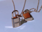 ¡®Star¡¯HM ADVANCED NICHE LOCK HEAD NECKLACE DIAMONDS