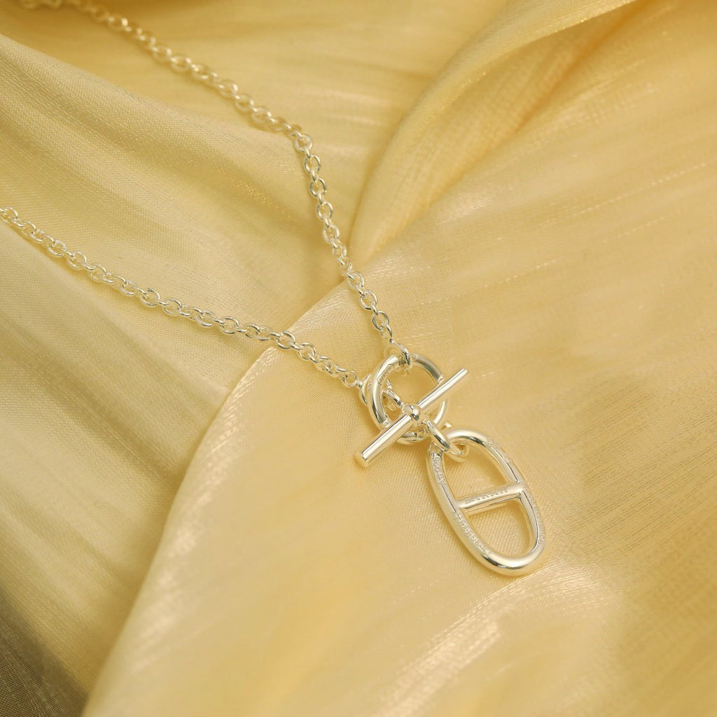 ¡®Star¡¯HM CHAINE D'ANCRE PENDANT NECKLACE STERLING SILVER