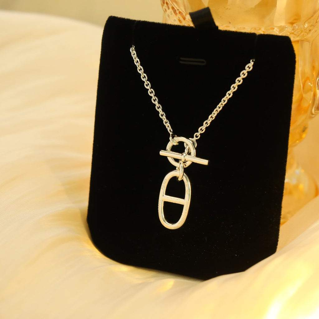 ¡®Star¡¯HM CHAINE D'ANCRE PENDANT NECKLACE STERLING SILVER