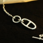 ¡®Star¡¯HM CHAINE D'ANCRE PENDANT NECKLACE STERLING SILVER