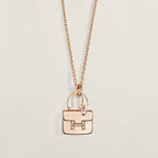¡®Star¡¯AMULETTE PEDANT ROSE GOLD NECKLACE