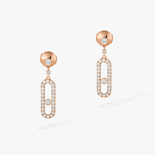 [moco jewelrys ]DORMEUSES MOVE UNO DIAMOND EARRINGS