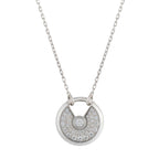¡®Star¡¯AMULETTE SILVER FULL DIAMOND NECKLACE