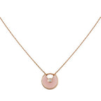 ¡®Star¡¯AMULETTE ROSE GOLD PINK MOP NECKLACE