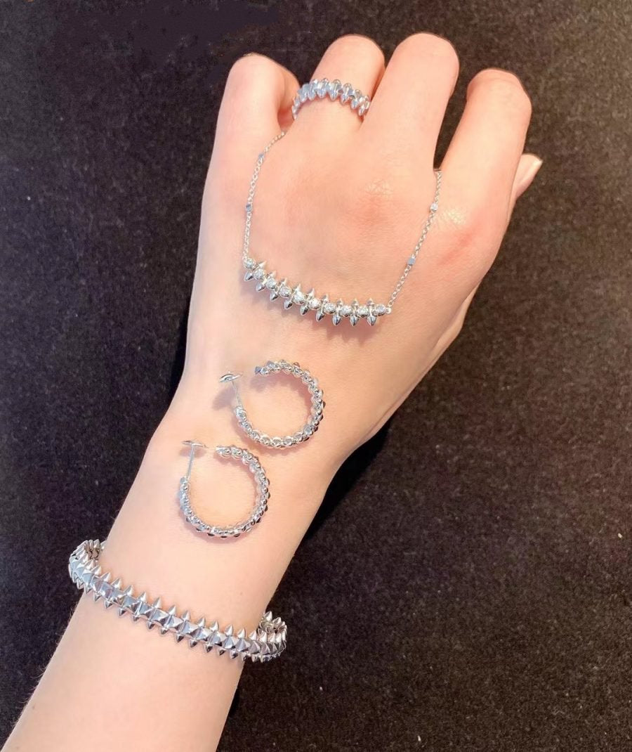 ¡®Star¡¯CLASH SILVER BRACELET