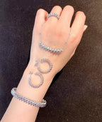 ¡®Star¡¯CLASH SILVER BRACELET