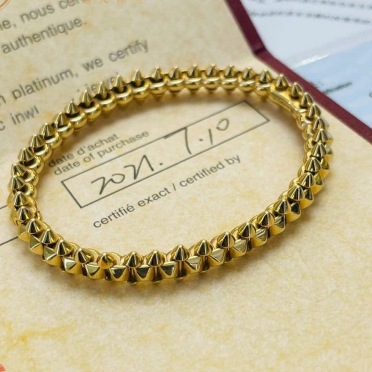 ¡®Star¡¯CLASH GOLD BRACELET