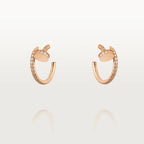¡®Star¡¯JUSTE EARRINGS 12.75MM PINK GOLD DIAMOND