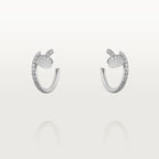 ¡®Star¡¯JUSTE EARRINGS 12.75MM SILVER DIAMOND