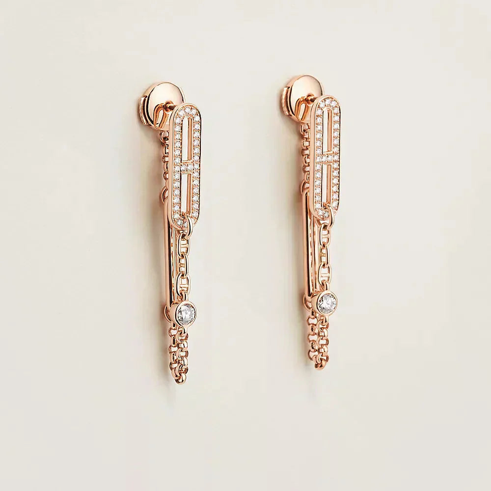 ¡®Star¡¯CHAINE CHAOS DIAMOND DROP EARRINGS