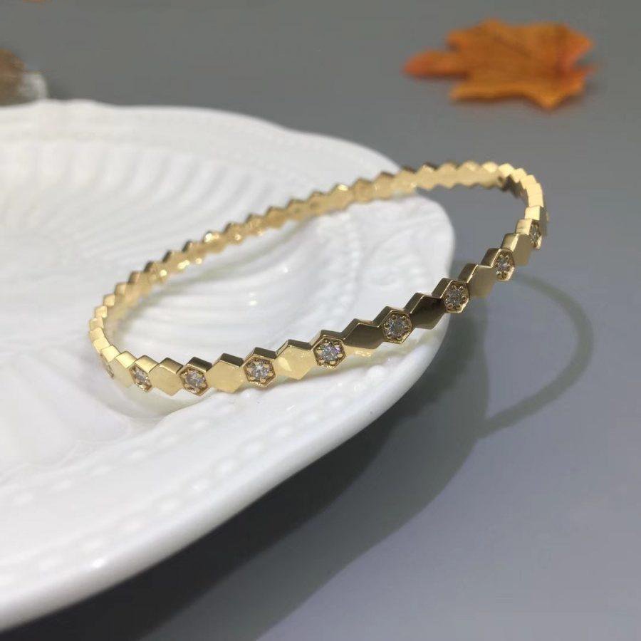 ¡®Star¡¯BEE LOVE GOLD DIAMOND BRACELET