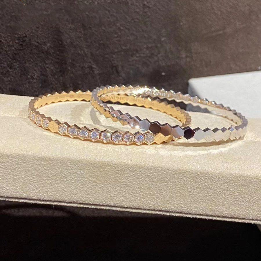 ¡®Star¡¯BEE LOVE GOLD BRACELET FULL DIAMOND