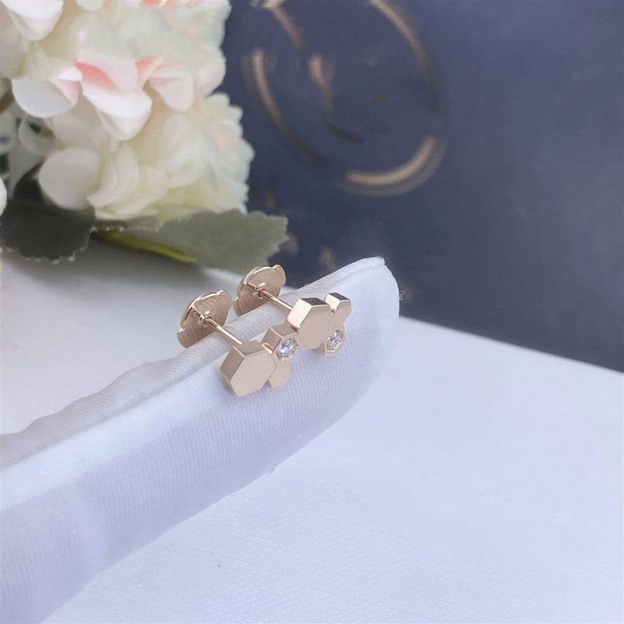¡®Star¡¯BEE LOVE PINK GOLD DIAMOND EARRINGS