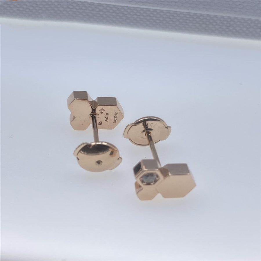 ¡®Star¡¯BEE LOVE PINK GOLD DIAMOND EARRINGS