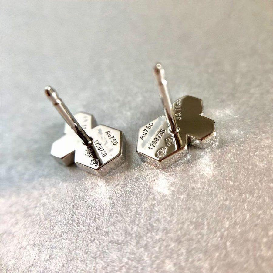 ¡®Star¡¯BEE LOVE SILVER DIAMOND EARRINGS