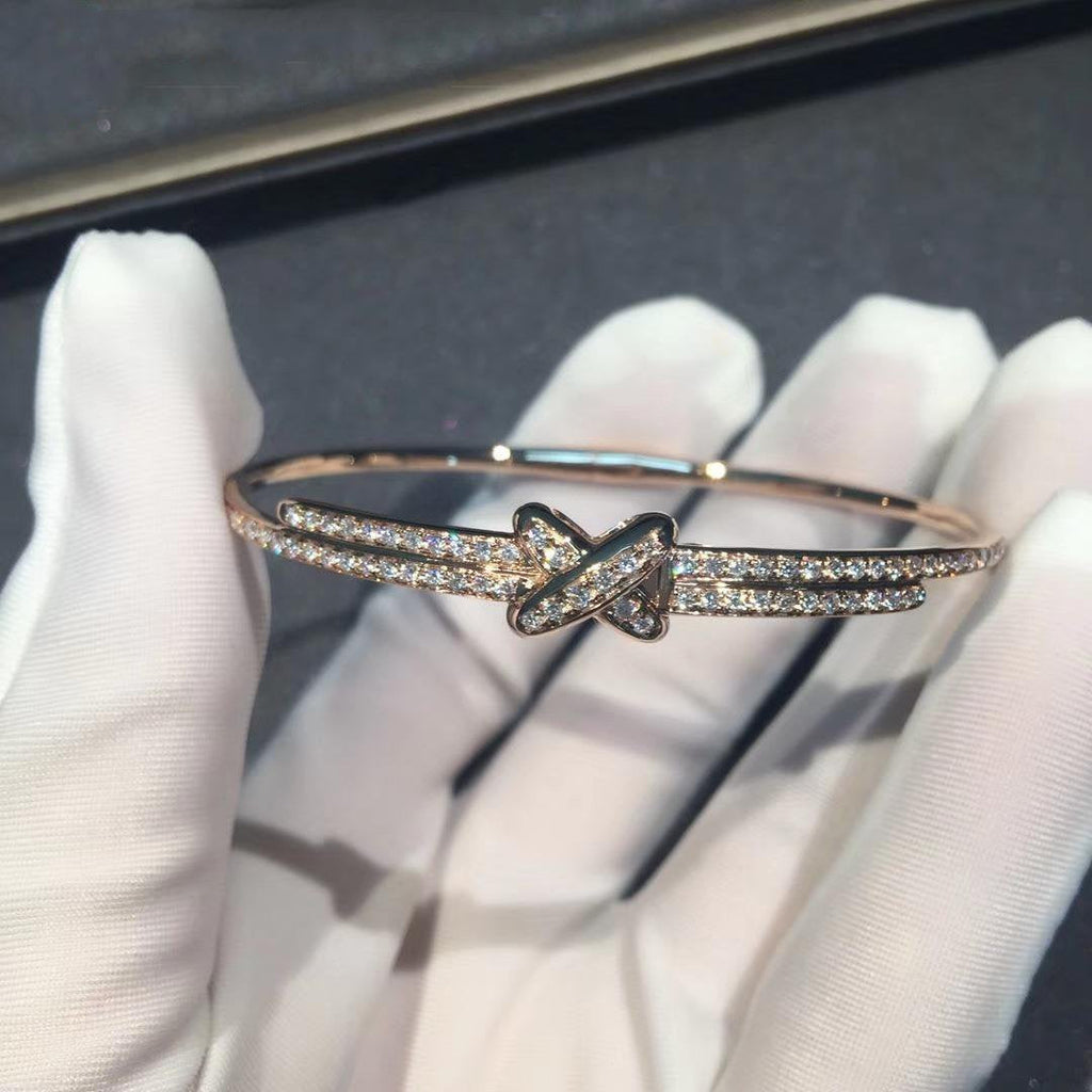 ¡®Star¡¯JEUX DE BRACELET DIAMONDS PINK GOLD